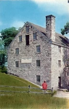 George Washington, Grist Mill, Mount Vernon, Va., Dogue Run, Augustine Postcard