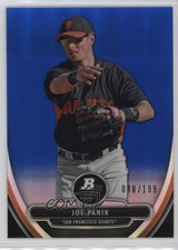 2013 Bowman Platinum Prospects Chrome Blue Refractor /199 Joe Panik #BPCP83 0b0