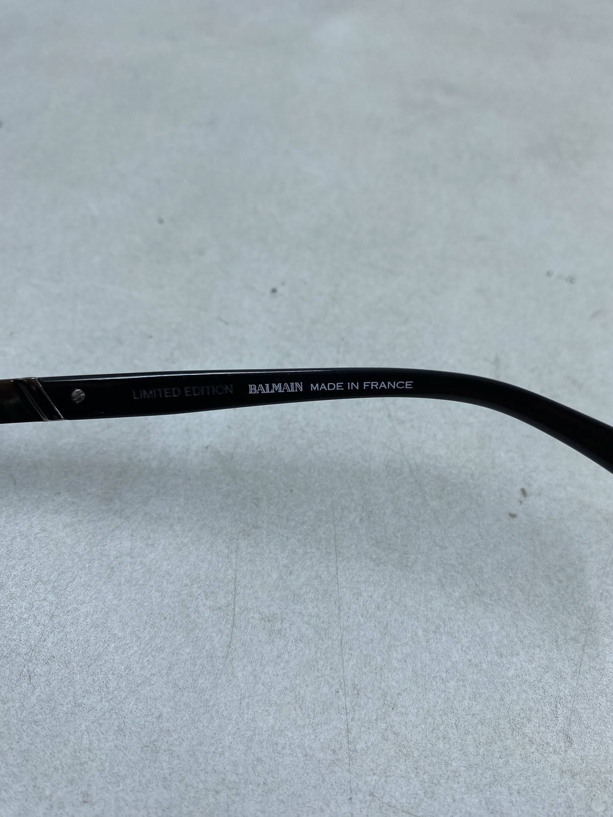 Balmain Black Rectangular Sunglasses - image 7