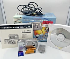 Vivitar Vivicam 5100 Digital Camera w/Box-Cable-Software-Manual-Strap (Working)