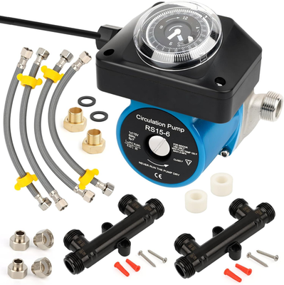 #ad Hot Water Recirculating Pump Kit for Tank Water Heaters – Programmable Timer Tw $256.62