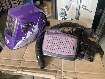 Parweld XR940A Air Feed Powered Purifying P3 Schweißhelm LEV Maske. EX DEMO
