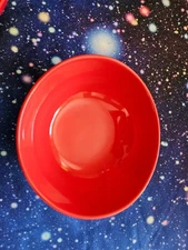 SWEESE SERVICE BOWL FOR SOUP/PASTA/CEREAL 6 1/2" OVAL *BRIGHT RED *NEW*