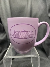M Ware North Carolina Battleship Purple Mug