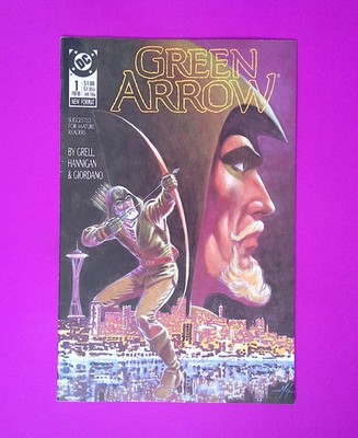 Green Arrow #1 Vol. 2 1988 DC Comics 1st App 8.0+ Comic Book SD38-262
