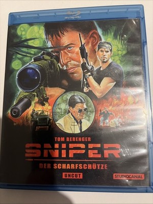 Sniper - Der Scharfschütze - Bluray - Rar - Rarität - Uncut - Tom Berenger