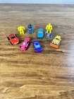 Vintage Transformers G1 Micromaster Lot Of 6 + 3 Mini Bots