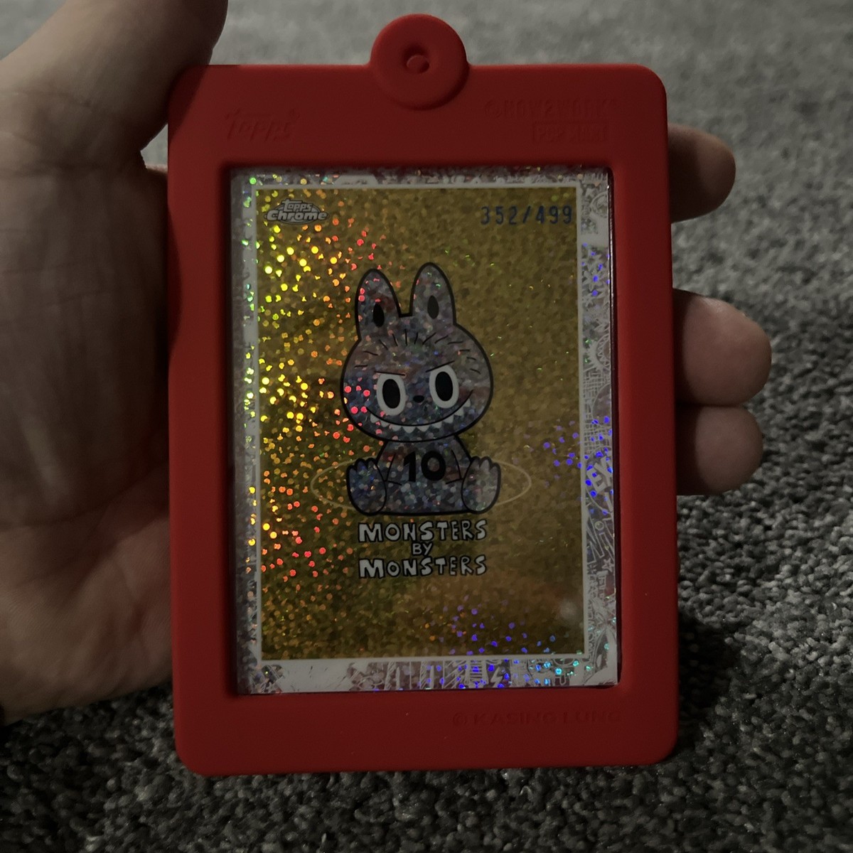 Topps Labubu sparkle /499 #4 ラブブ カード 【公式通販】