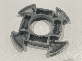 Lego Ninjago Dark Gray & Light Blue Spinner With Silver Crown 2113 ZANE