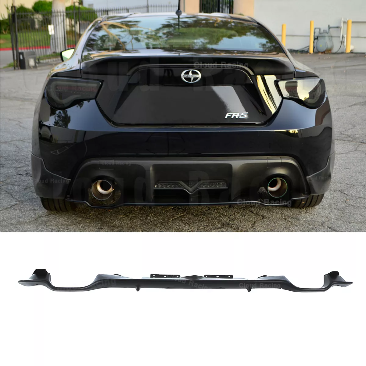 Subaru brz rear sale diffuser