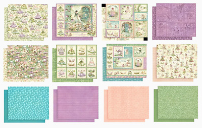 Graphic 45 Fairy Boutique 12'' Cardstock PICK Magic Sparkle Pixie Sprites Wish
