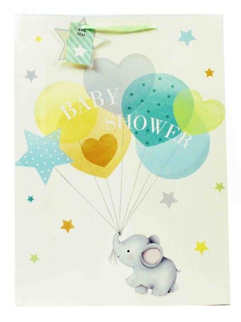 Baby Shower Gift Bag Extra Large Uni Glitter Cute Boy Girl Mum To Baby Shower Gift Bag Extra Large Uni Glitter Cute Boy Girl Mum To Be Luxury