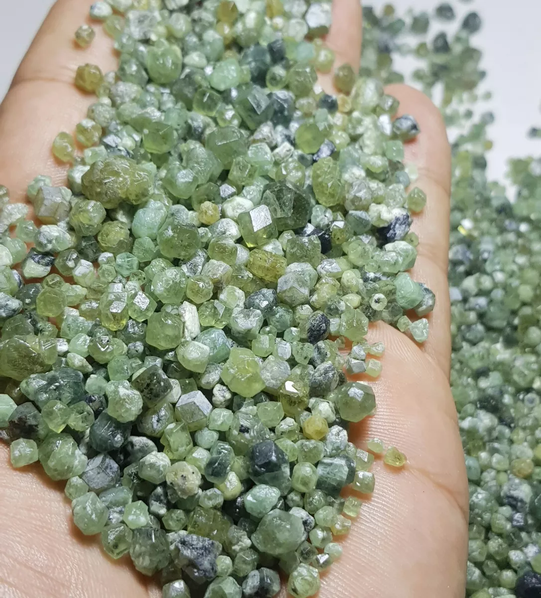 Rough green best sale garnet