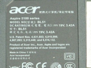 Gehäuse unten  Aspire 5100 BL51 Notebook 10066235-23902