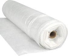 - Dura Skrim String Reinforced Clear Plastic Sheeting - 6 Mil - (10' X 100') - R