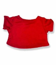 Red t-shirt 8" Teddy Bear clothes outfit to fit 8" to 10" bears dolls animals