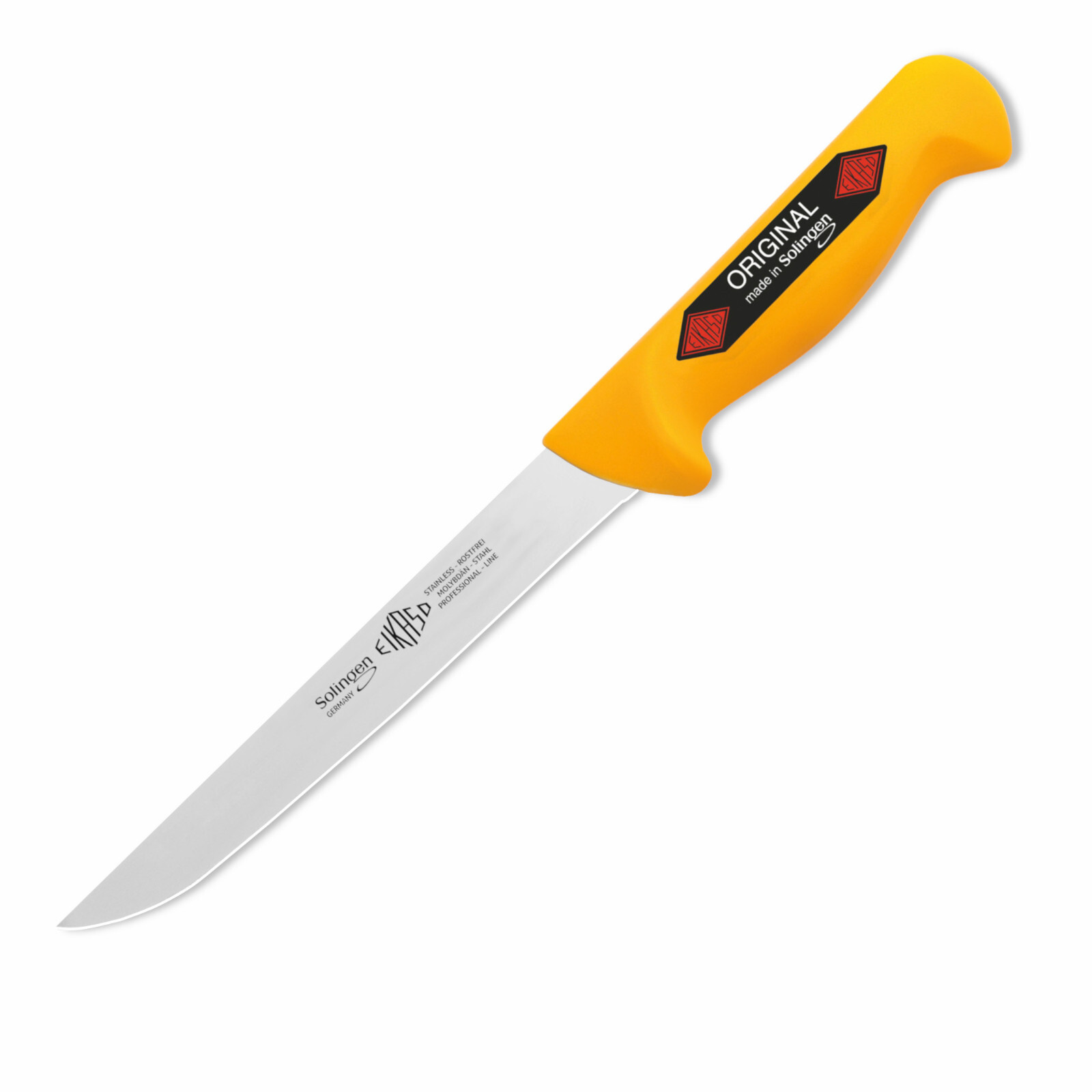 HESTENBERG Stechmesser Aus Solingen – Rostfreier Molybdänstahl, Gelb, 5-9 Zoll, Spülmaschinengeeignet