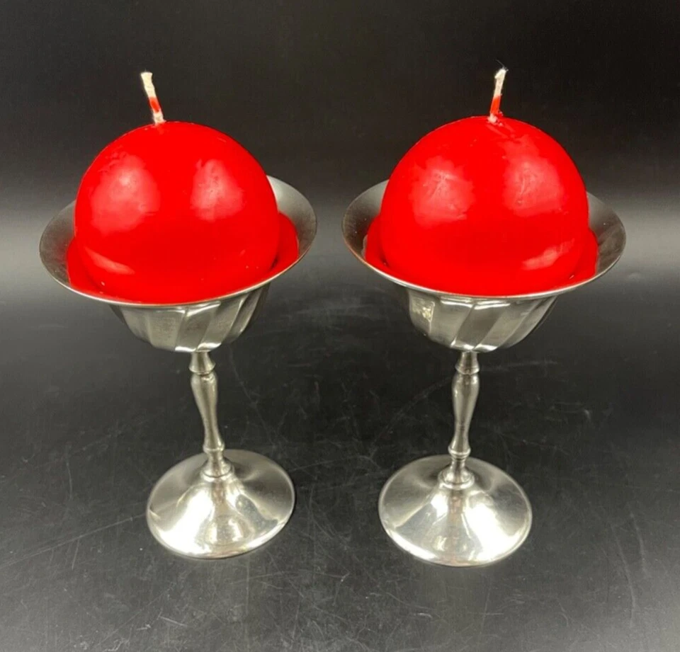 SET APERITIVO ANTIPASTIERA 3 SCOMPARTI CONCHIGLIA 2 PORTA CANDELA CANDELABRO - Immagine 4 di 4