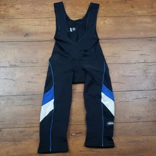 Longoni Mens XXL Cycling Bibtights Vintage Italy 15" 15" (7.5/10) Thermal Fleece