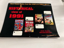Histerical View of 1991 Golden Age Comic Book calendar Pre-code Horror