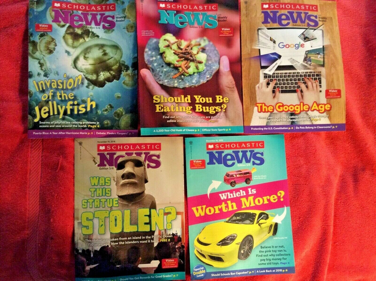 Scholastic News, Grade 5/6 Class Subscription