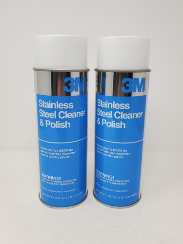 3m (2) 14002 Stainless Steel Cleaner and Polish, 21 oz. - Picture 1 of 4