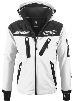 Herren Softshell Jacke Softshelljacke Übergang Outdoor Rock Creek H-127 NEU