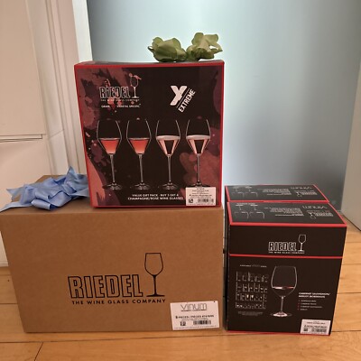 RIEDEL Weingläser Chardonnay/ Rosé/Champagner / Merlot/Cabernet Sauvignon Gläser