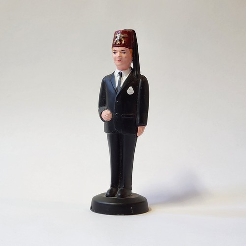 Figura de 4,5" albañiles de plástico de colección Masonic Shriners