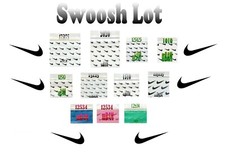 200 SWOOSH LOT OF APPLE BRAND MINI BAGGIES BLACK WHITE MANY SIZES