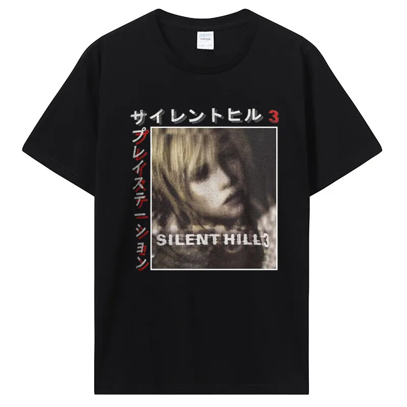 Funny New Silent Hill 3 Classic T-Shirt Boys Tees Men Cotton T Shirt Aldult Unis