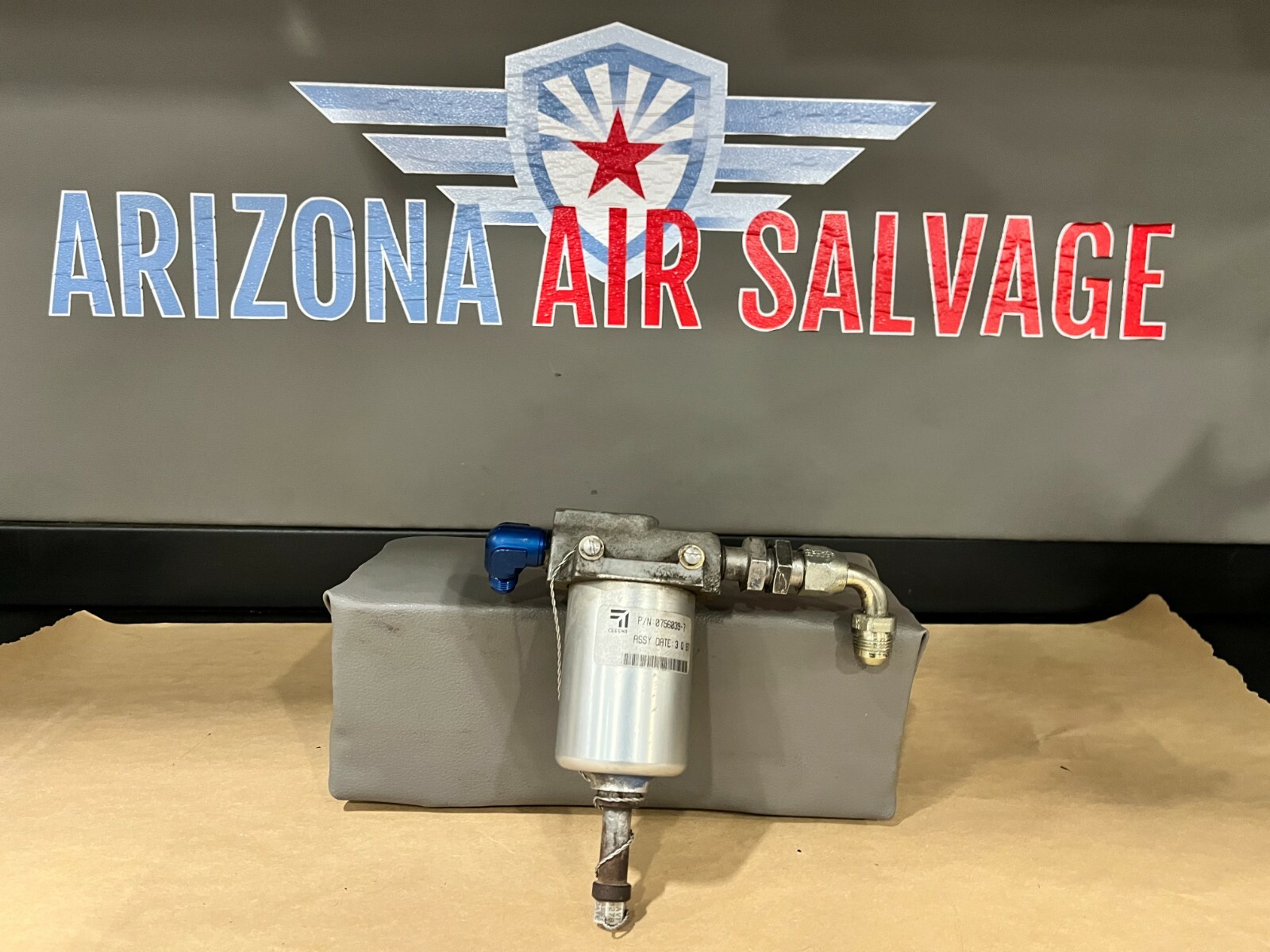 07560397 or 075603910 Cessna 172s Fuel Strainer Assembly for sale