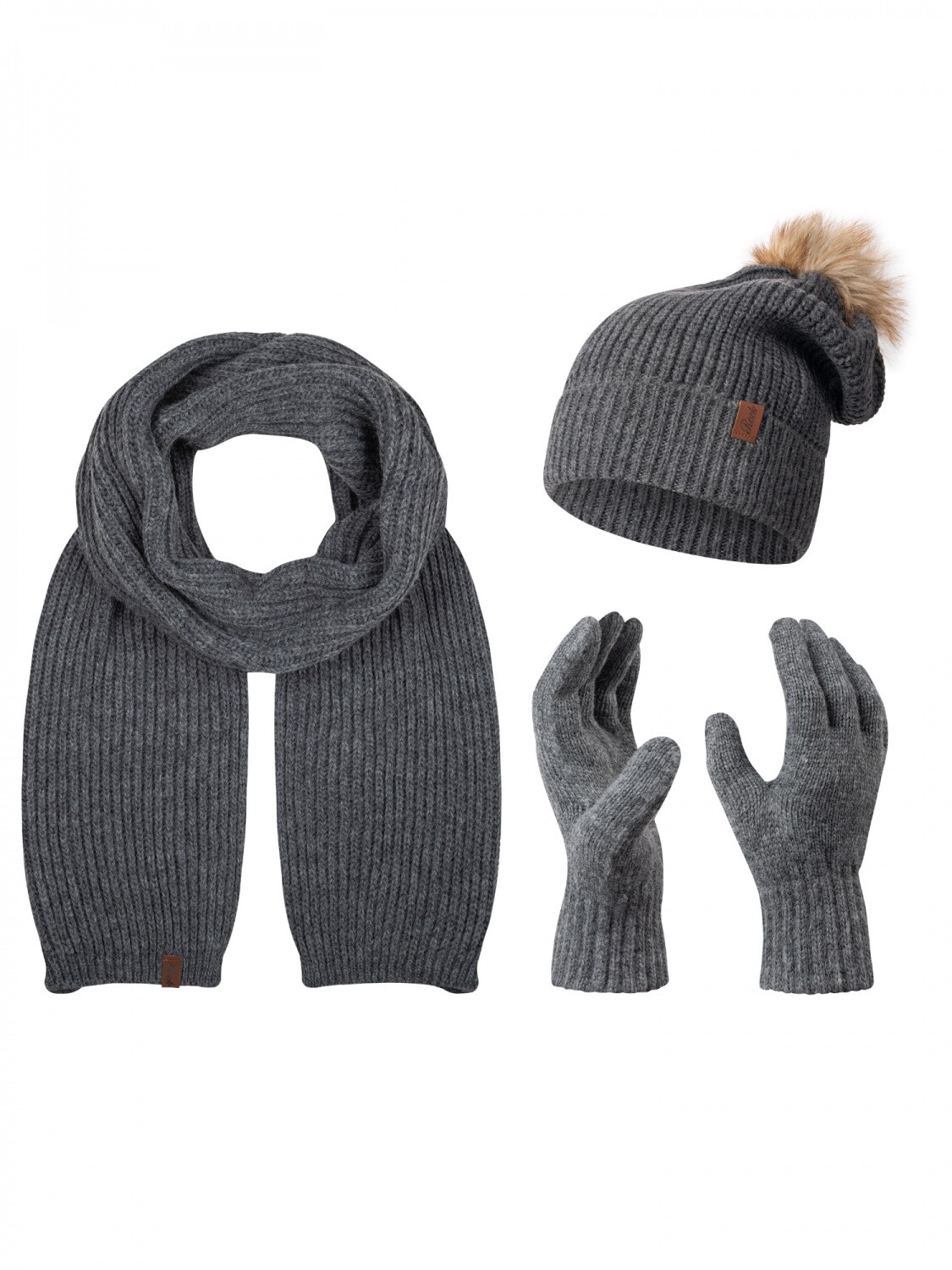 Schal Mutze Set