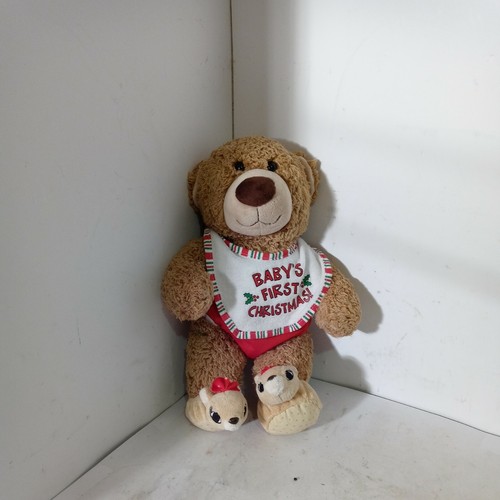 Build a Bear Baby's 1st Christmas Plush 