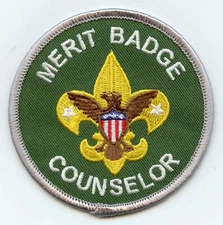 "Merit Badge Councilor" position patch.  Joke/spoof patch