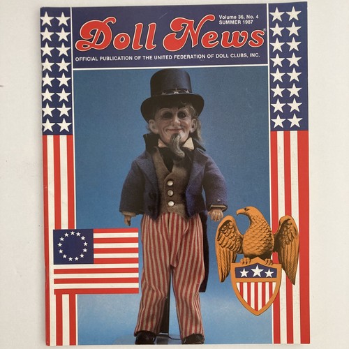 LOT: Doll News Magazines, 1987, Complete Year, Vintage, UFDC, 4 Issues, MINT - Picture 4 of 10