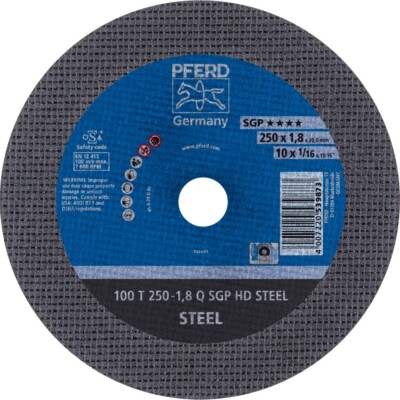 Cutting Disc 250 x 1.8 x 30, for Steel, Discs