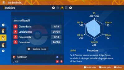 Shny 6V Typhloson / Pokémon Scarlet And Volet / 6V - Etsy - Foto 8