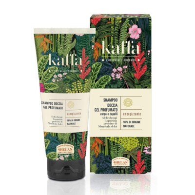 Helan Kaffa Scented Gel Shower Shampoo Energizing 200ml 6.8 fl oz