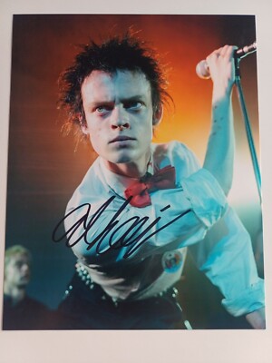 ANSON BOON - Genuine Hand signed autograph 8x10  PISTOLS  JOHN LYDON