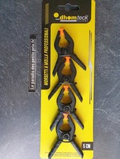 pince étau en plastique,4 pinces multi usages ouverture max 30mm, pince à coller