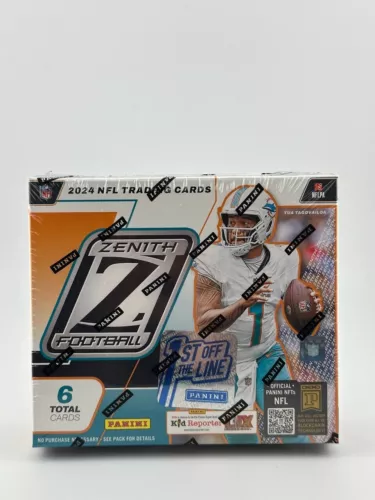 2024 Panini Zenith NFL Football FOTL Hobby Box Factory Sealed