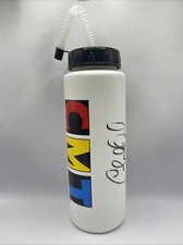 Vintage 90’s Clint Black Autographed CMT Water Bottle Country Music Television