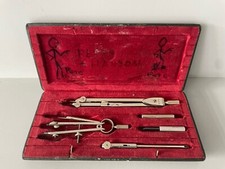 Victorian Archtects /Draftsman Drawing Set ?E.H Ltd?