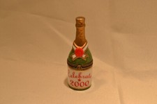 PHB CELEBRATE 2000 BOTTLE OF CHAMPAGNE PILL BOX 
