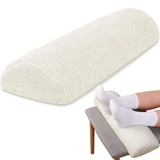 Half Moon Recliner Leg Rest Cushion Sofa Foot Rest Pillow for Sleeping