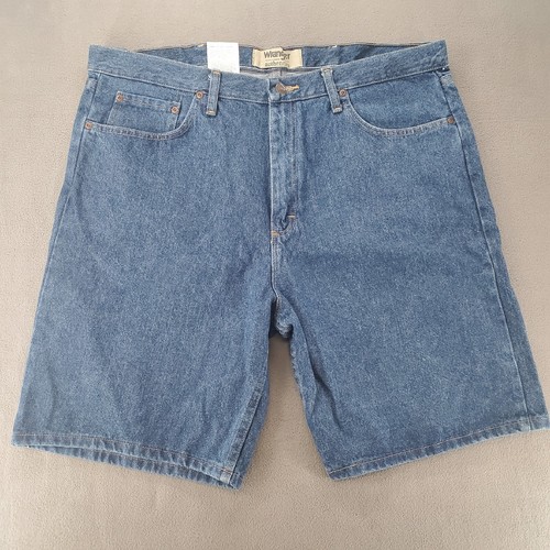 Wrangler authentische Herren Denim Jeans Shorts Größe 40 - Bild 2 von 19