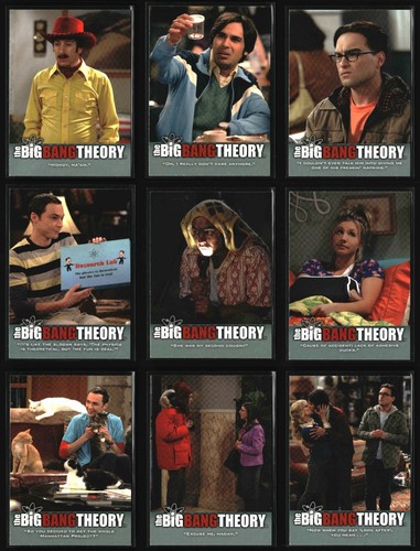2012 Cryptozoic - Big Bang Theory Seasons 3 & 4 - #01-#62 - Updated 12/12