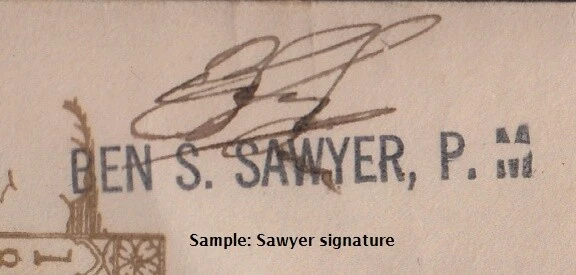 1939 Washington Statehood Sc 858 signed Governor & other notables to Wunder - Image 4 of 4