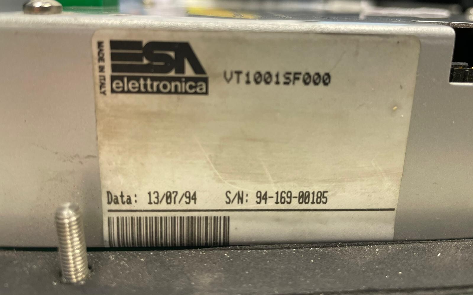 ESA VT100 VT1001SP000 usato funzionante come in foto | eBay